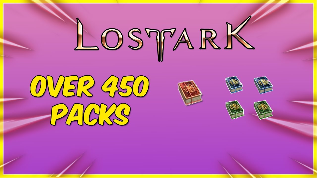 Lost Ark - Unboxing Over 450 Card Packs, 10+ Legendary drop