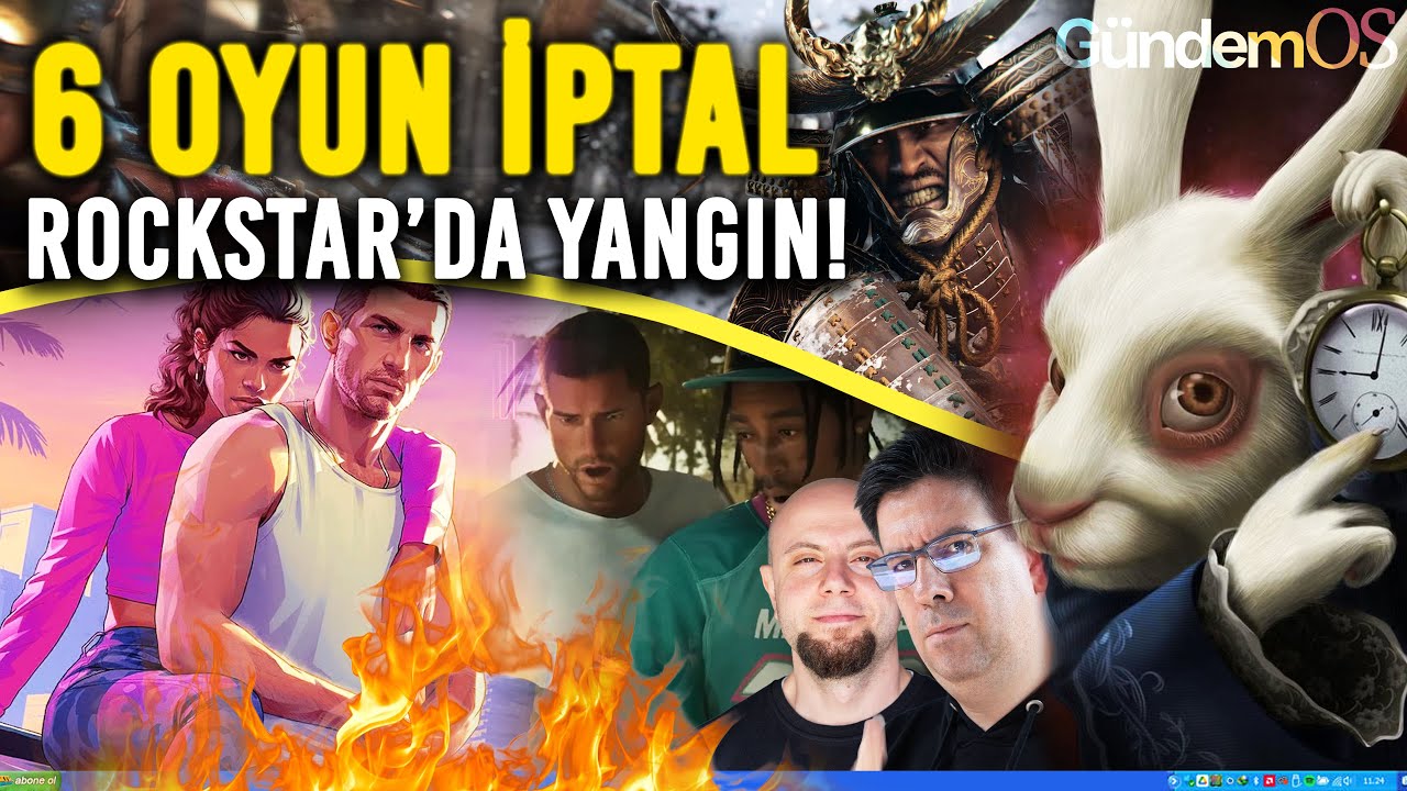 ROCKSTAR'DA YANGIN, UBISOFT'TA FELAKET! - GündemOS Oyun Haberleri