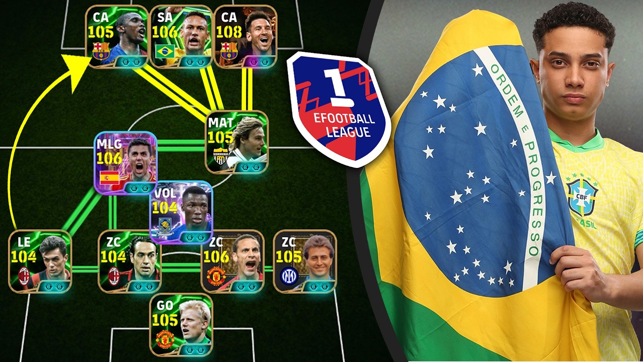 Como Montar a Formação do JVictor Pro no eFootball 26 Mobile