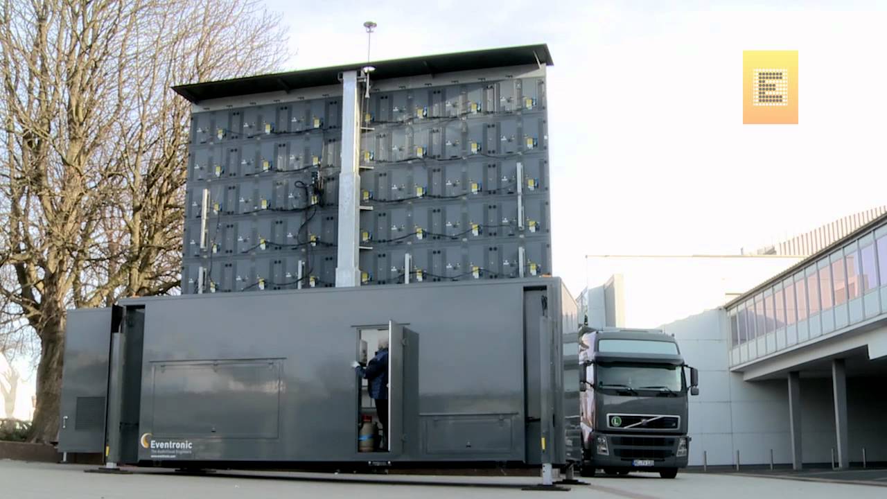 Eventronic LED Screencontainer on Truck [2008]