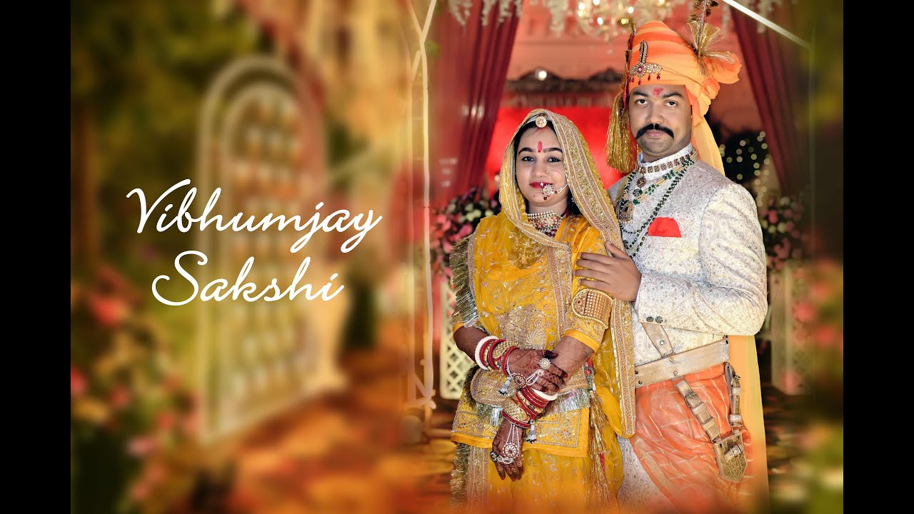 Vibhumjay &  Sakshi ||  Indian Rajput Royal Wedding Highlight ||  Bharat Films Jaipur