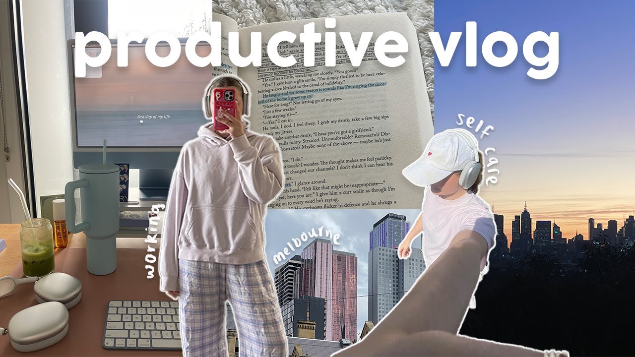 productive & very *realistic* week in my life living in melbourne
