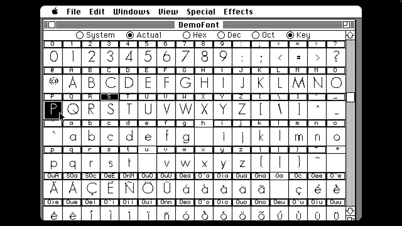 Playing Every Classic Mac Disk E83: Fontographer v2.4.1 (Macintosh, 1987)