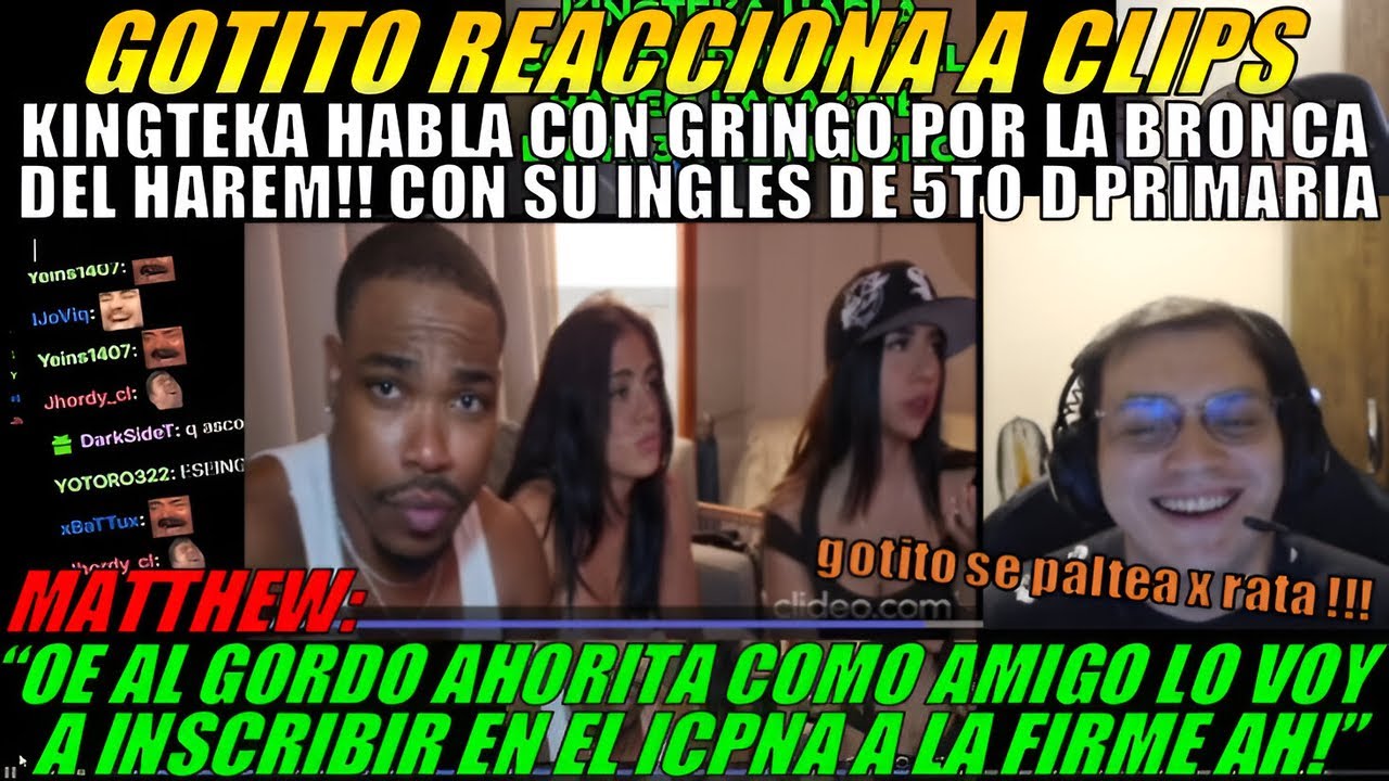 MATTHEW reacciona a CLIPS de DISCORD | BAJA su PEPA con el INGLES de KINGTEKA🤣