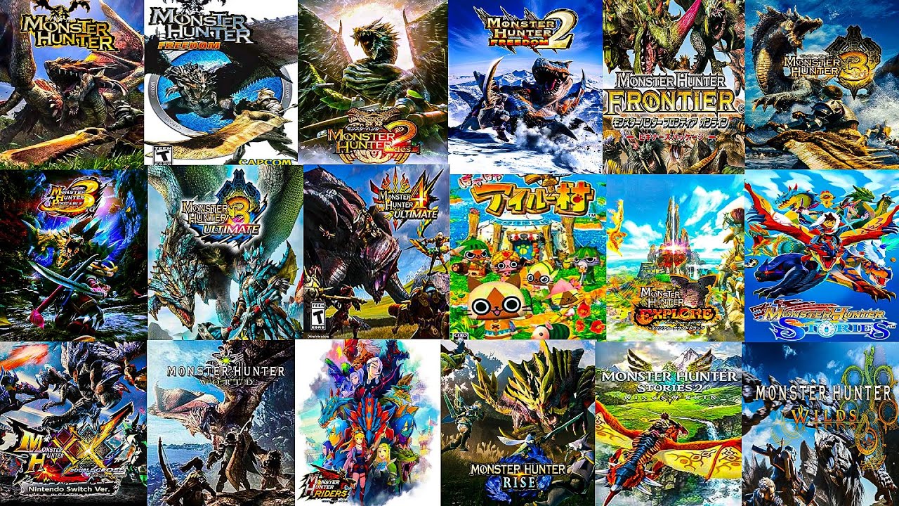 The Evolution of MONSTER HUNTER Games (2004-2025)