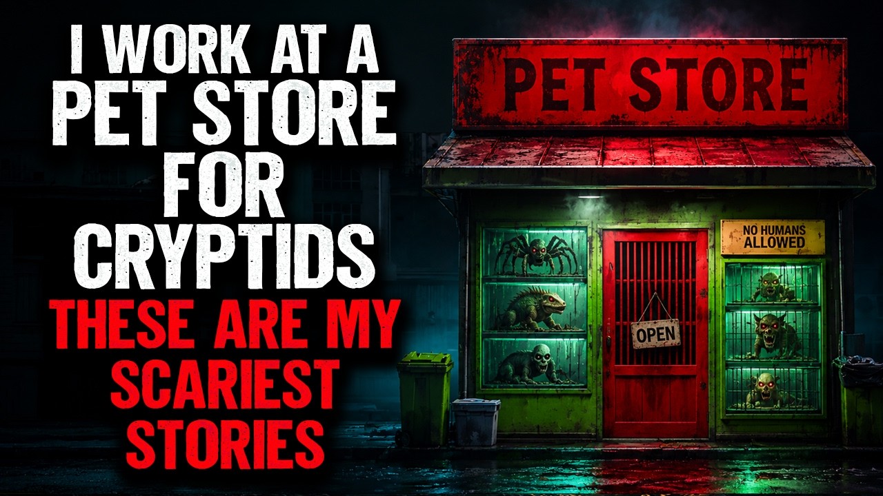 I Work At A Pet Store For Cryptids. These are my SCARIEST Stories.