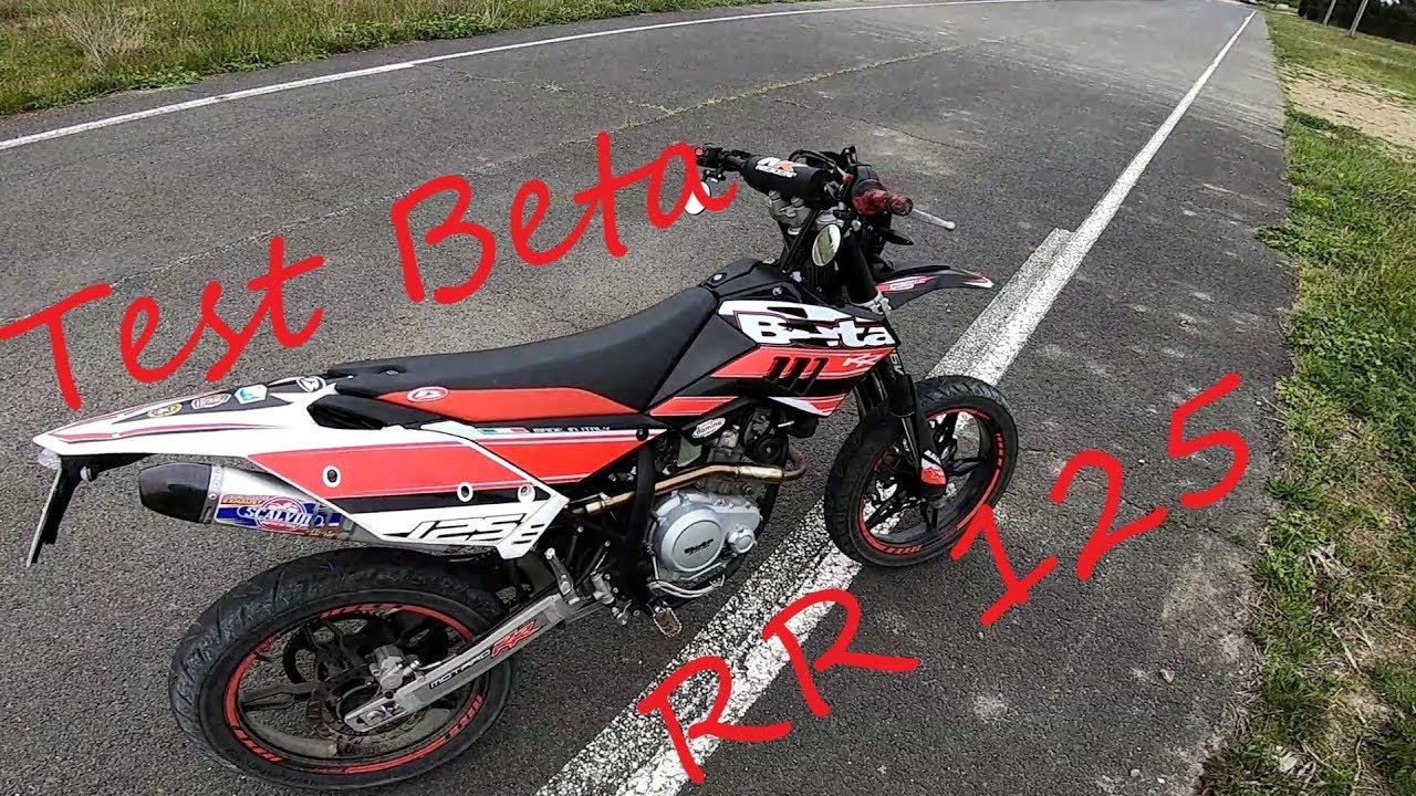 Test de la Beta 125 LC Supermotard Scalvini ( feat: Dérinox Ride)