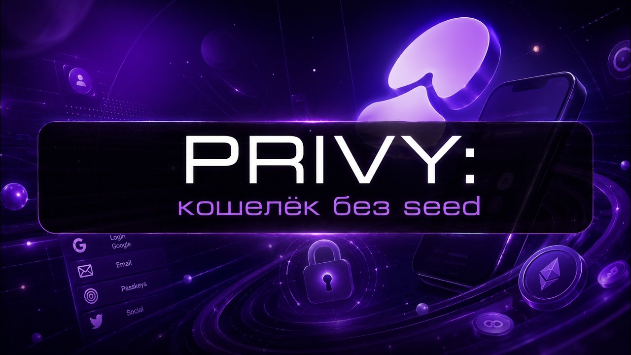 Privy: кошелёк без seed  фраз (vs Turnkey, Crossmint и Coinbase CDP) embedded wallets обзор | review