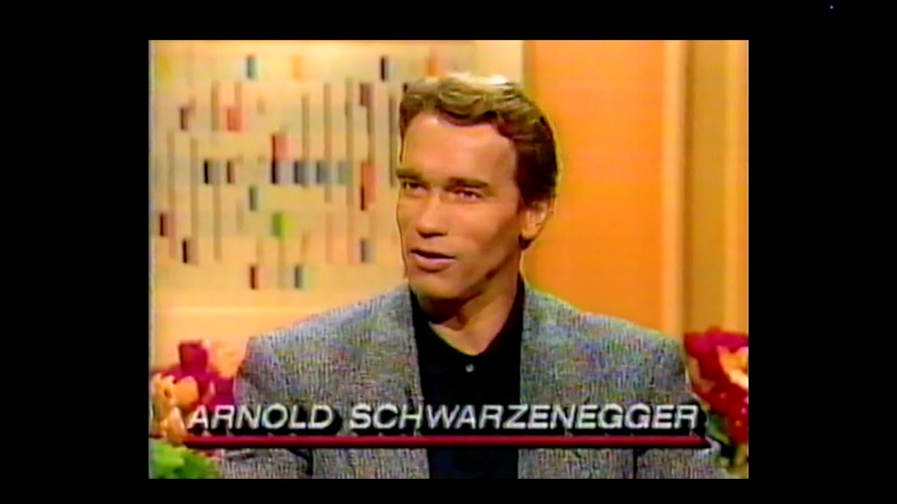 Arnold Schwarzenegger 1990 Total Recall Throwback Interview