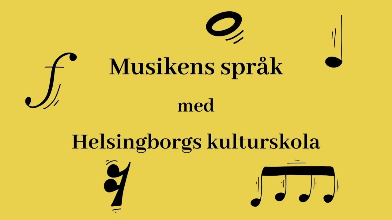 Musikens språk 3 - G-klav och F-klav