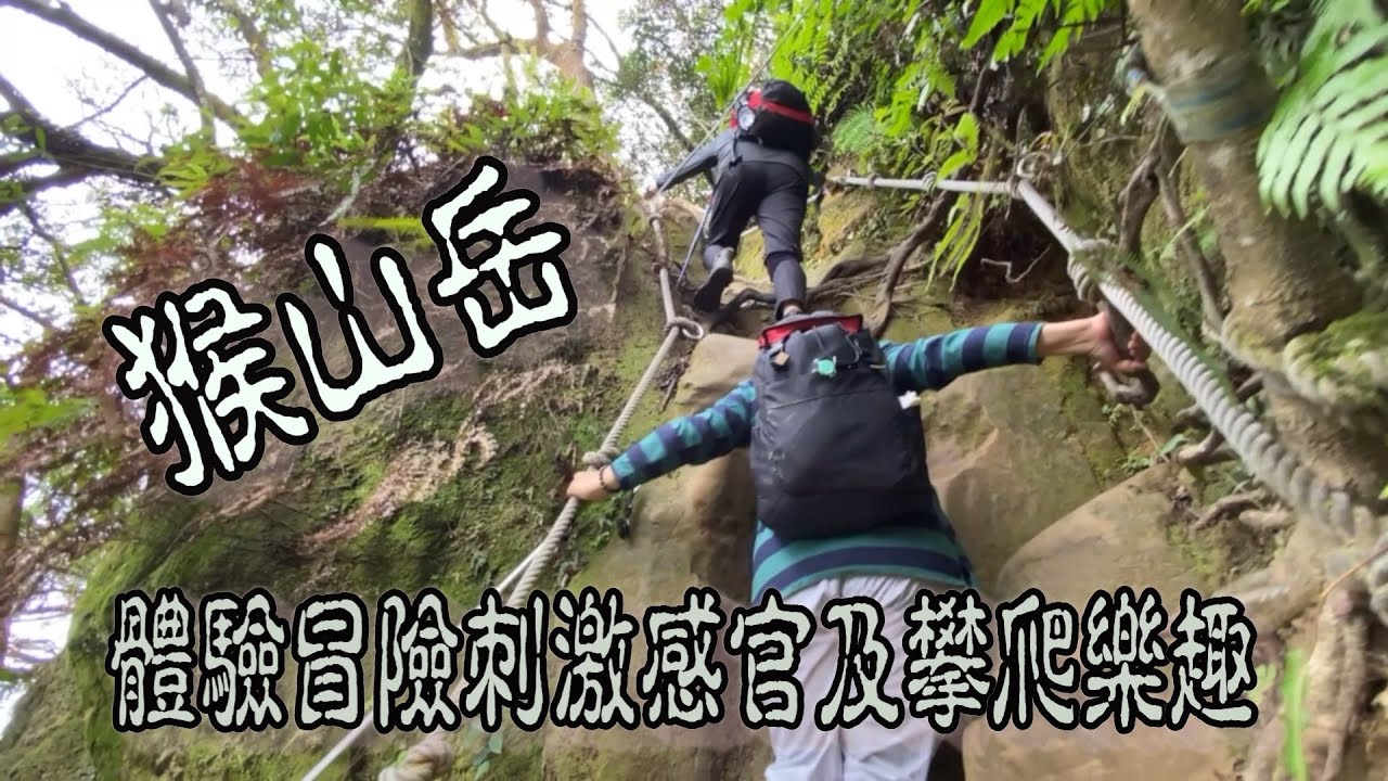 猴山岳 體驗冒險刺激感官及攀爬樂趣（攀繩爬岩-手腳並用）20230319