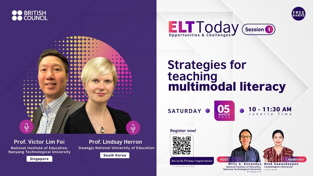 ELT Today Series #1: Strategies for teaching multimodal literacy