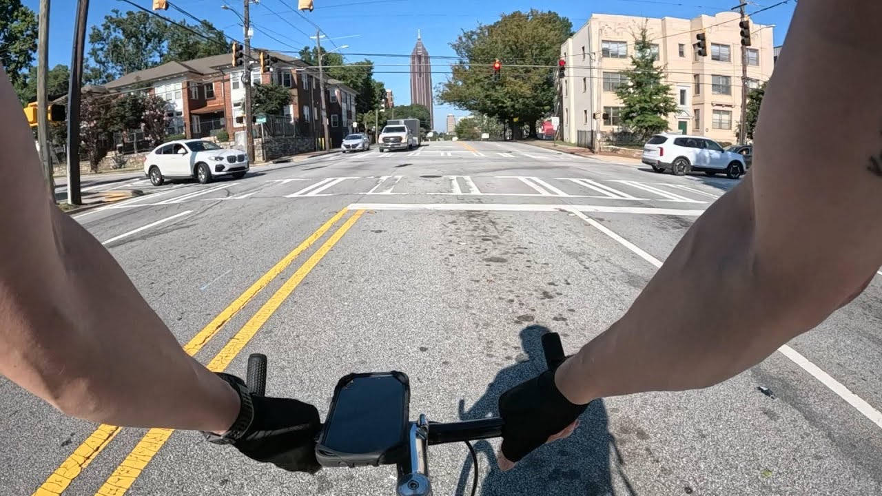 DoorDashing DragonCon | Atlanta Fixed Gear Bike Delivery