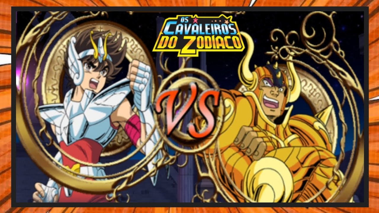 SEIYA VS ALDEBARAN CAVALEIROS DO ZODIACO COMBATE CLASSICO CPU VS CPU