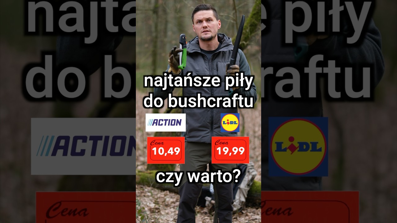 📢 Najtańsze piły z marketu &ndash; czy sprawdzą się w bushcrafcie?  #bushcraft #survival #outdoor #gear