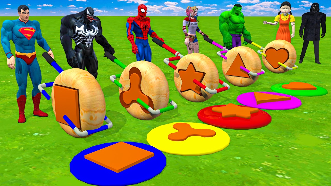 Unbelievable Dalgona Keys! 😱 Superhero 3D vs Squid Game Rolling Challenge