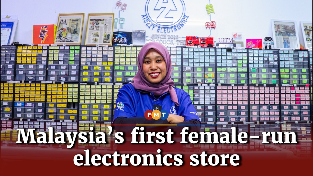 Malaysia's first female-run electronics store