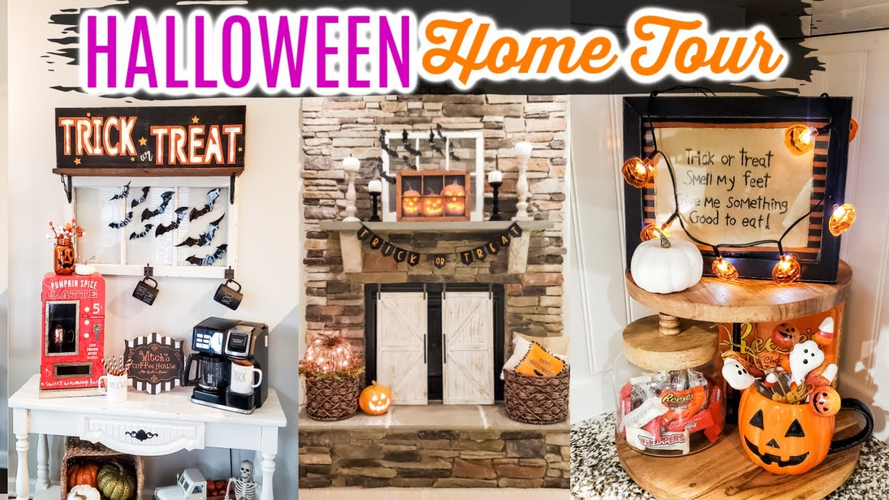 HALLOWEEN HOME TOUR 2020 | FUN HALLOWEEN DECORATING IDEAS | CookCleanAndRepeat