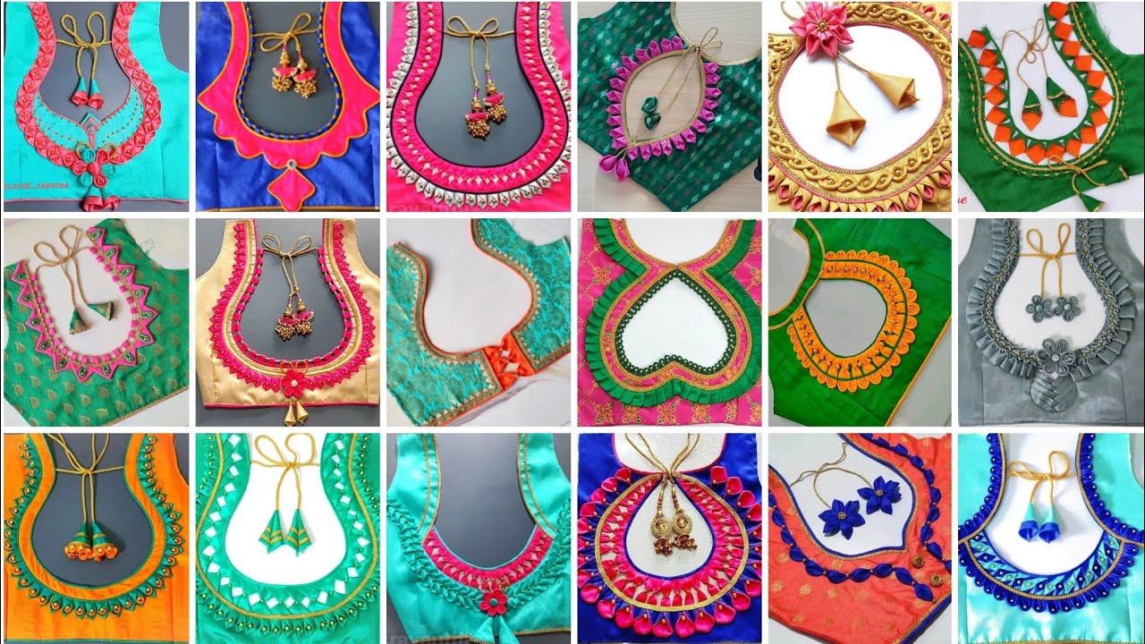 90+Modern Classy Party Wear Blouse Design/Blouse Back Gala Design/Blouse ke Design/Blouse Design 