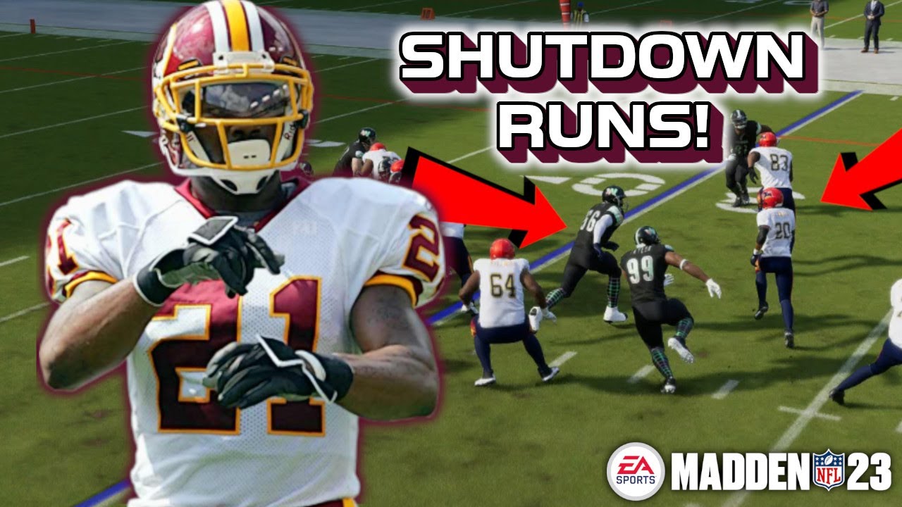 BEST RUN DEFENSE IN MADDEN(STOPS ALL RUNS!) - Madden 23 Tips