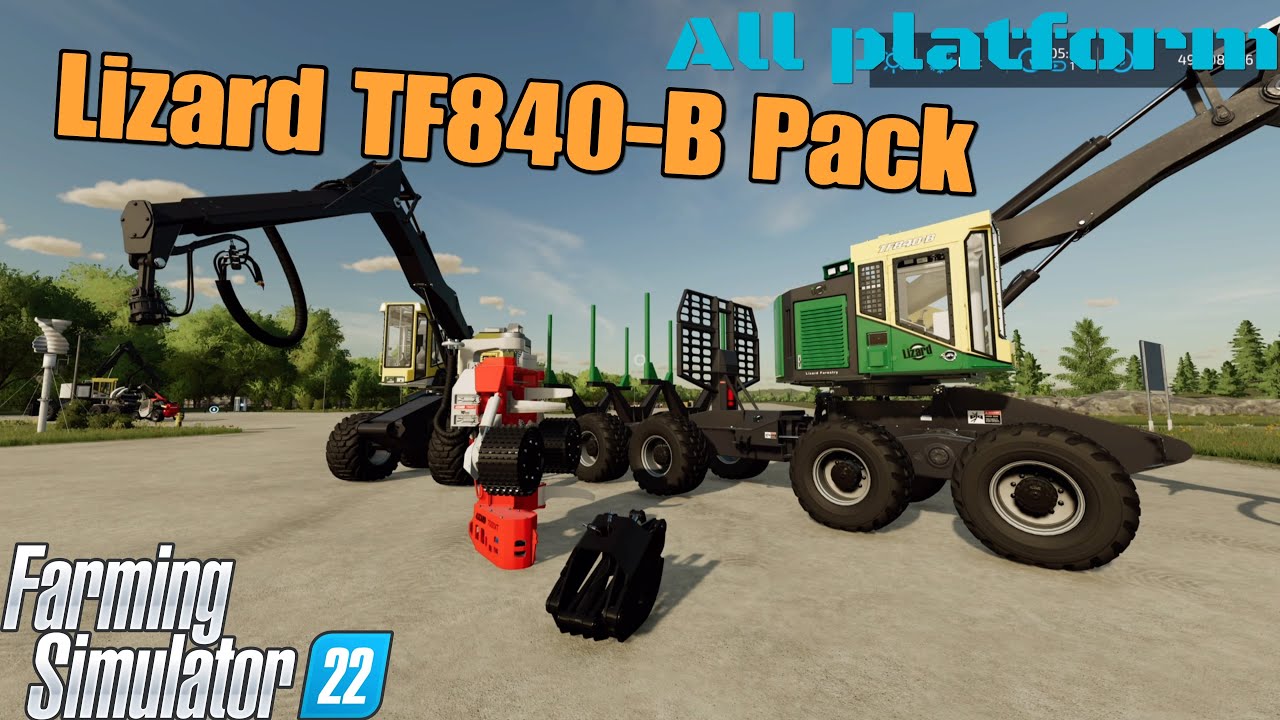 Lizard TF840 B Pack   / New mod for all platforms on FS22