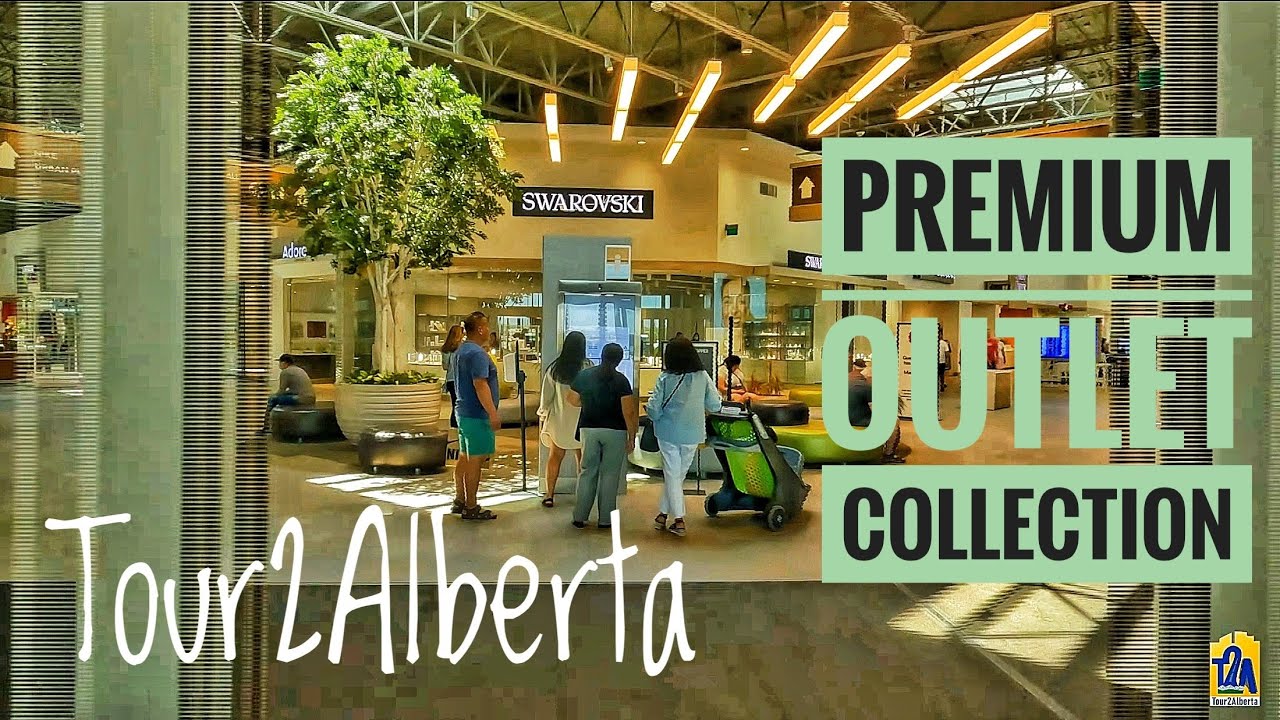 Premium Outlet Collection  |  Edmonton International Airport  |  YEG  |  Leduc, Alberta CANADA【4K】