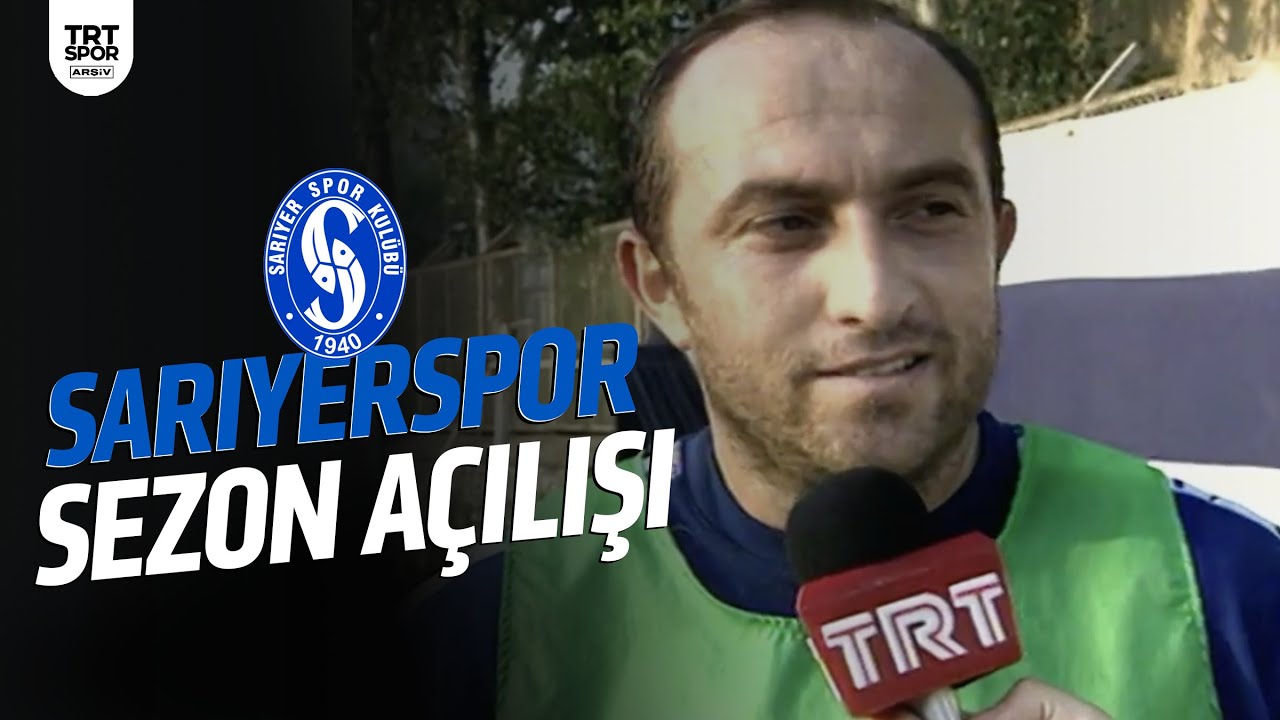 Sarıyer Sezon A&ccedil;ılışı 1993-94 | Başkan, futbolcular Sinan Engin ve Metin Mert ile r&ouml;portaj