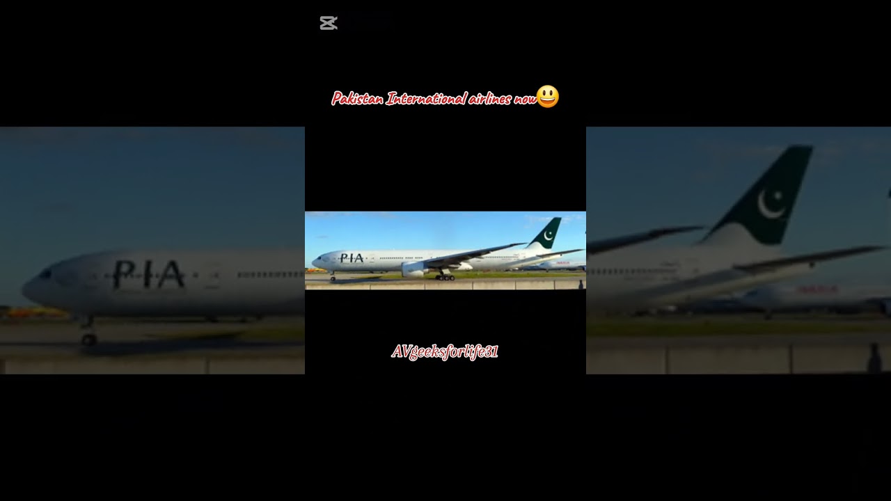 Pakistan International Airlines NOW VS THEN @AVgeeksforlife31 @pakistaninternationalairline