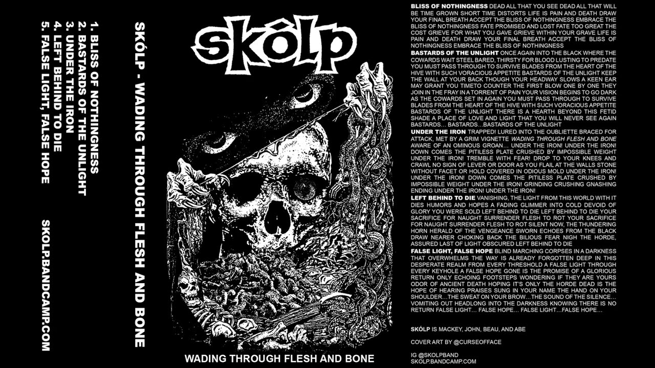Skólp - Wading Through Flesh and Bone Demo