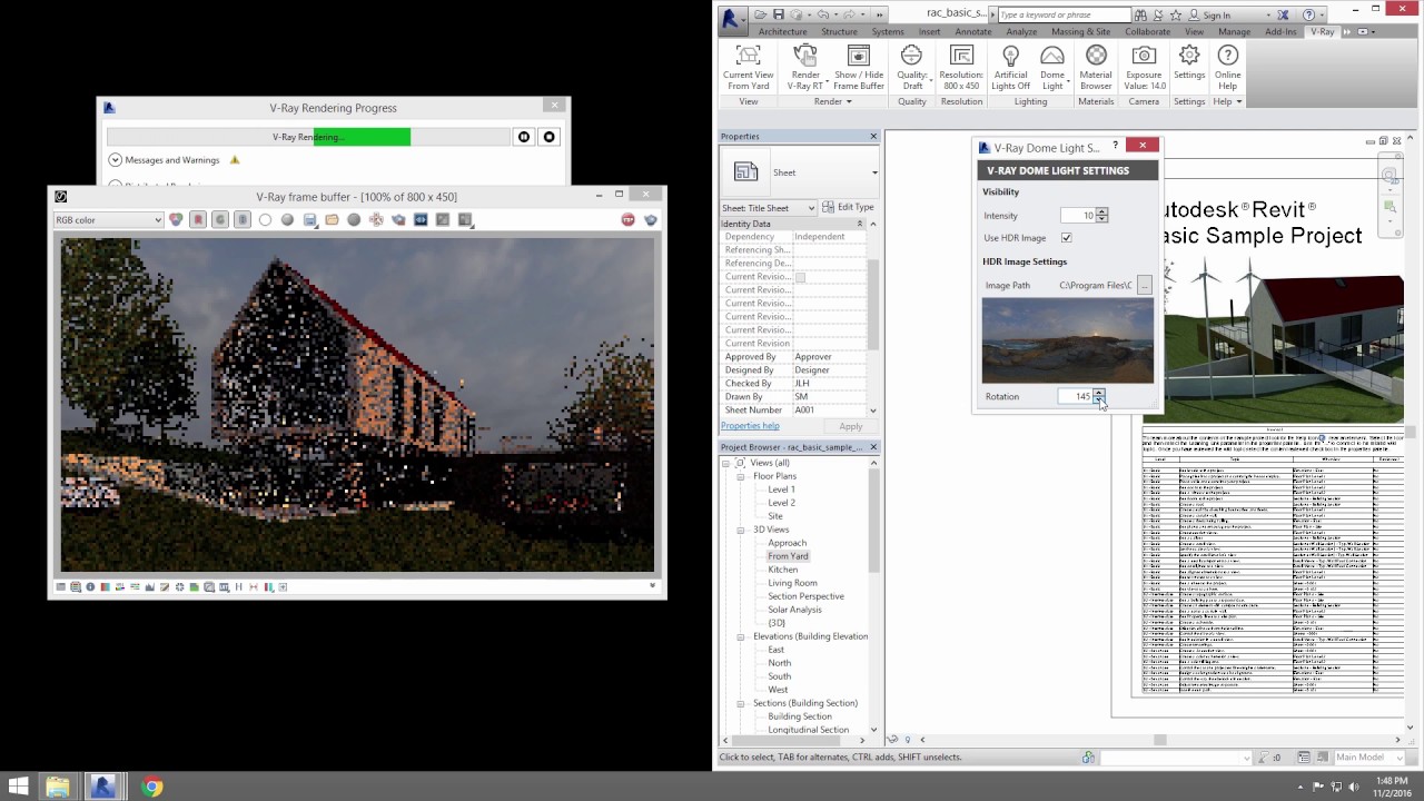 V-Ray for Revit - Quick Start Intro
