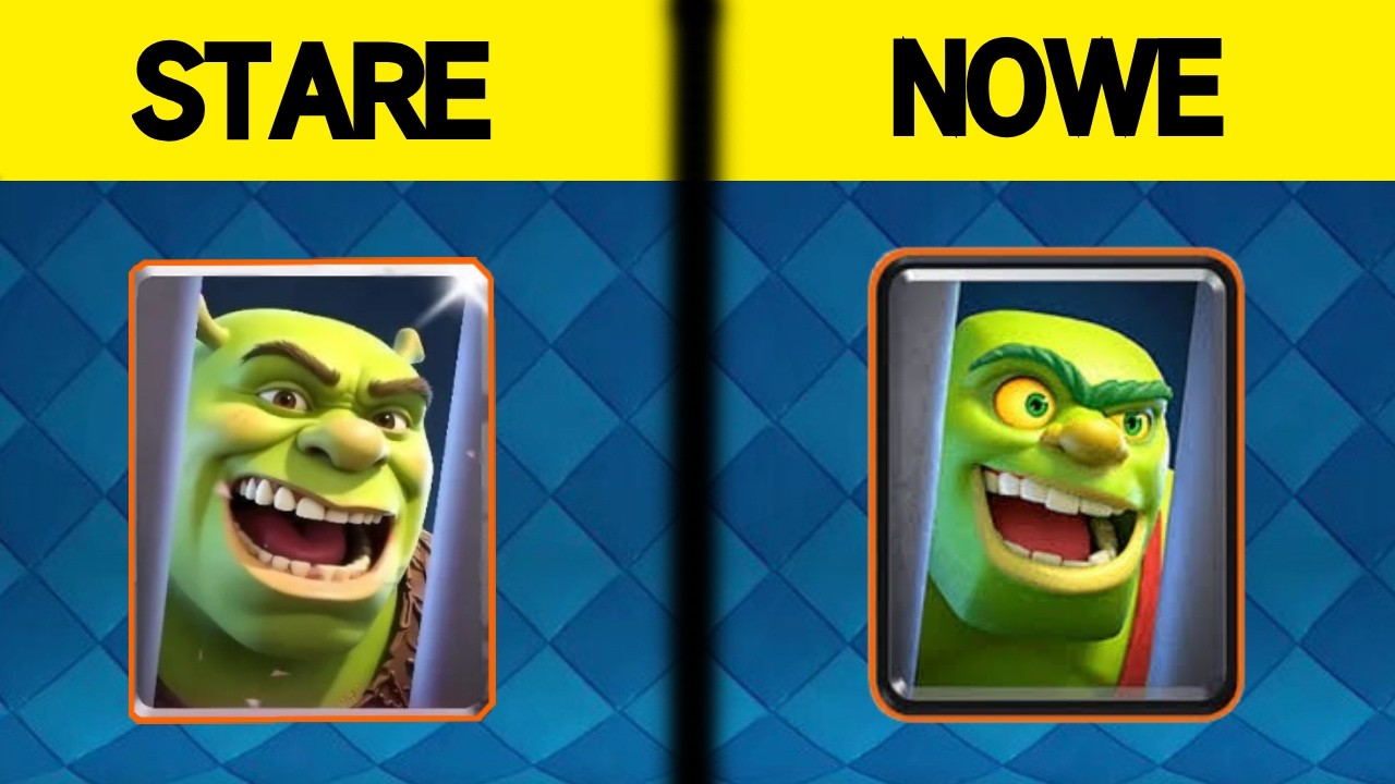STARY VS NOWY CLASH ROYALE
