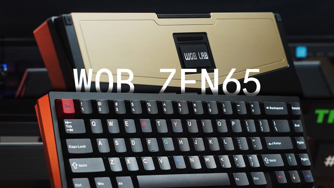 WOB ZEN65 MechanicalKeyboard Unbox