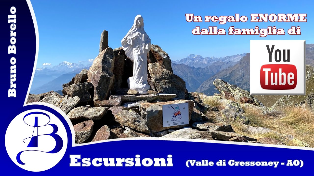 Monte Taf, 2.523 m | Un regalo ENORME dalla famiglia di YouTube (Valle di Gressoney - AO)