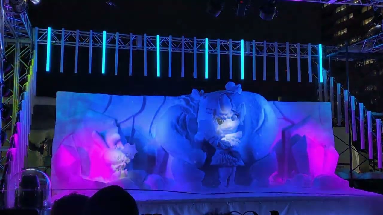さっぽろ雪まつり2025　マイメロ＆クロミ×雪ミク