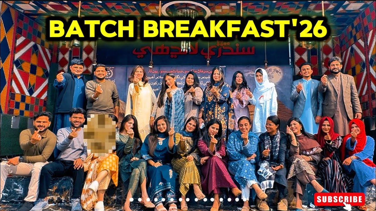 We Took Over Sindhri Restaurant! 🥳 | Batch '26 Breakfast Chaos