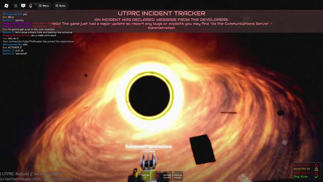 Roblox UTPRC Rebuild Random Events + Chaos