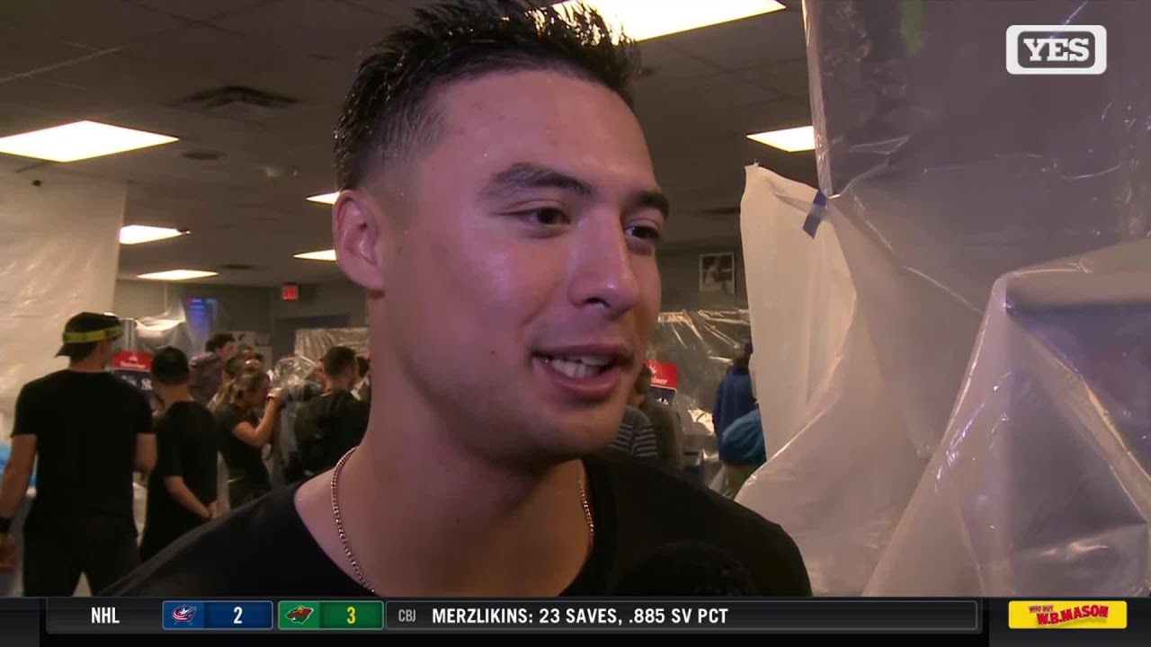 Anthony Volpe talks advancing to ALCS, World Series goals