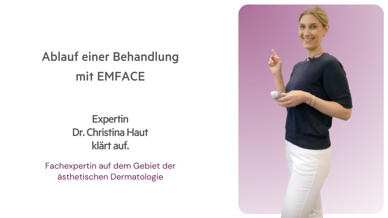 Dr. Christina Haut - Der gesamte Behandlungsablauf mit EMFACE  | HAUTarztpraxis Rheda-Wiedenbrück