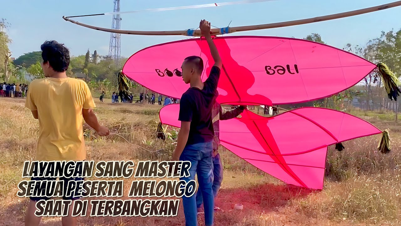 Suara Khas Menggelegar Layangan Kak Sekaan