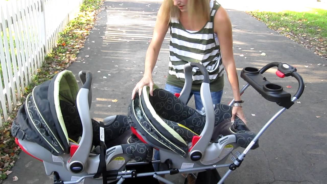 Twin Source: How it works—The Snap & Go Double Stroller
