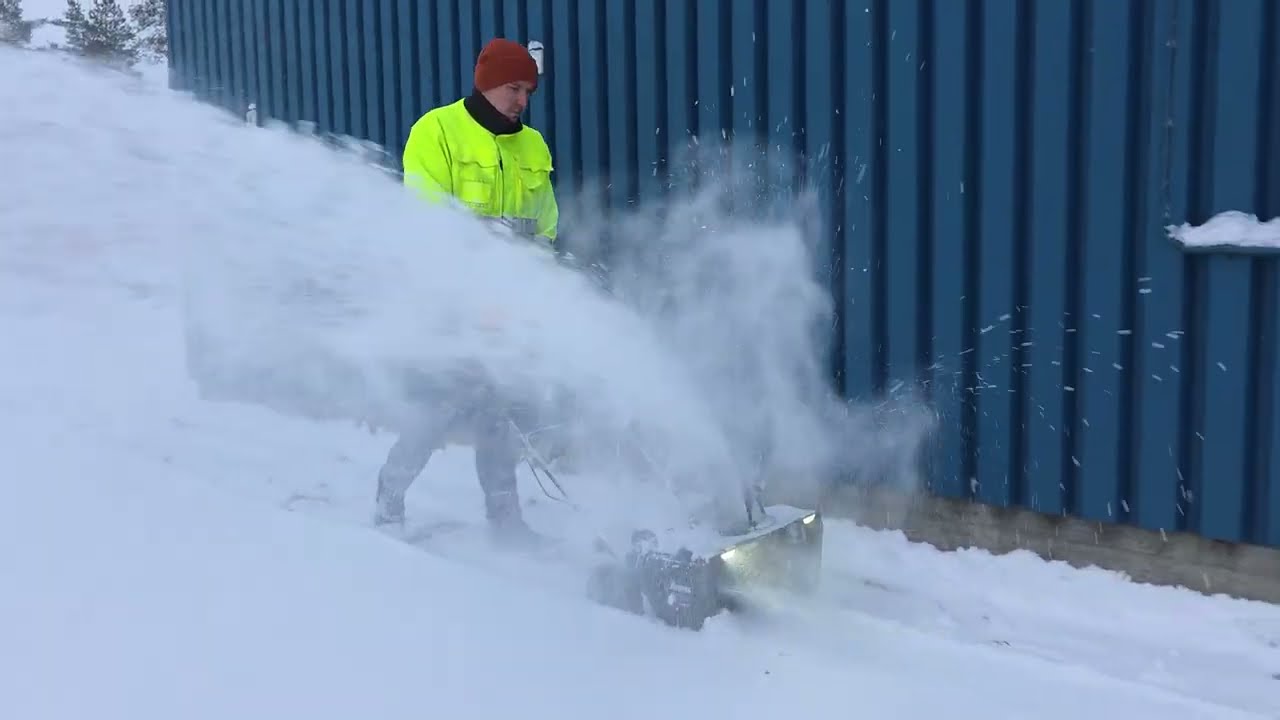 Pikaesittelyssä Jonköping 40V Akkulumilinko – Katso miten lumi lentää! | Nettimyynti.fi