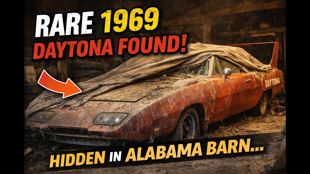 They Found a REAL 1969 Daytona Hidden in an Alabama Barn…