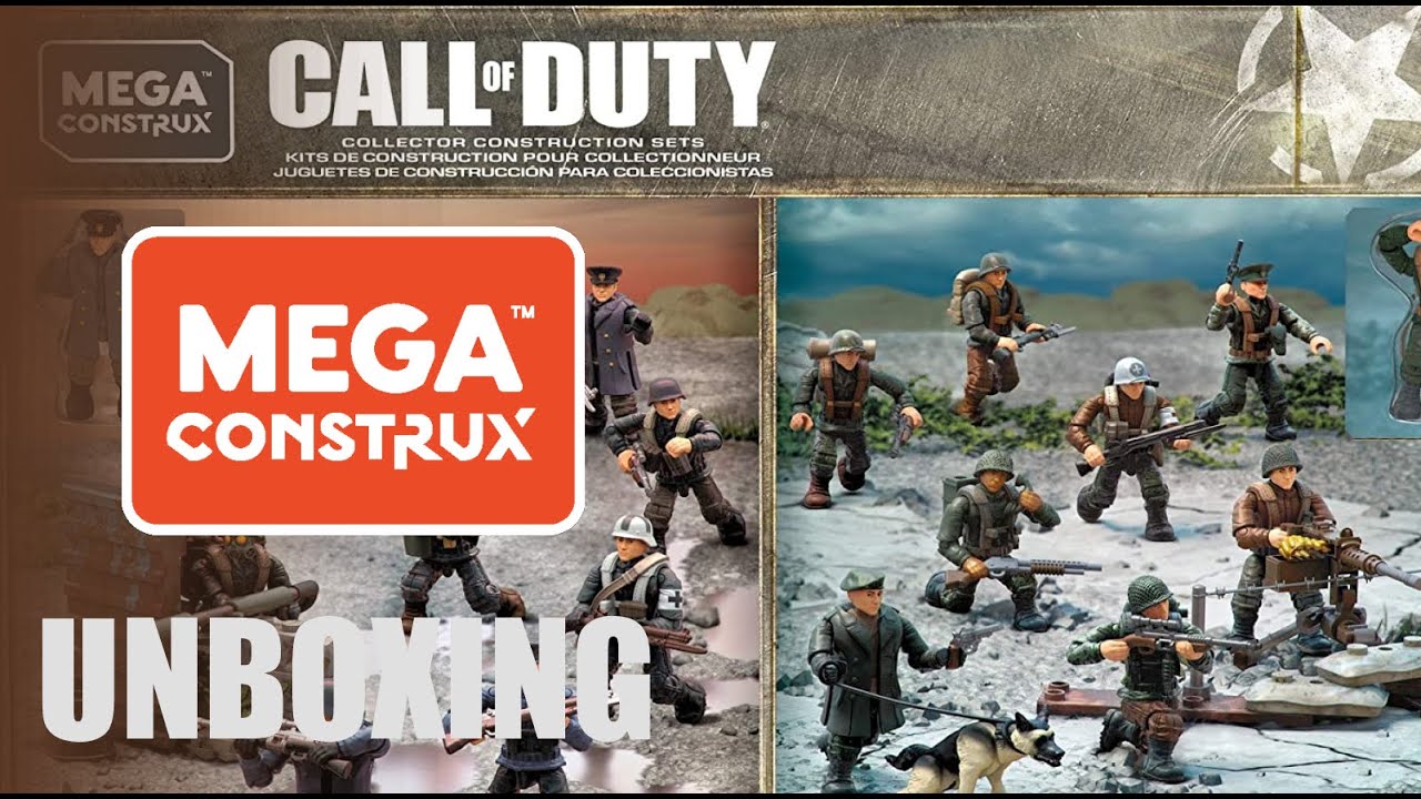 MEGA: Call of duty, Paquete de batalla 18 figuras. #callofduty 