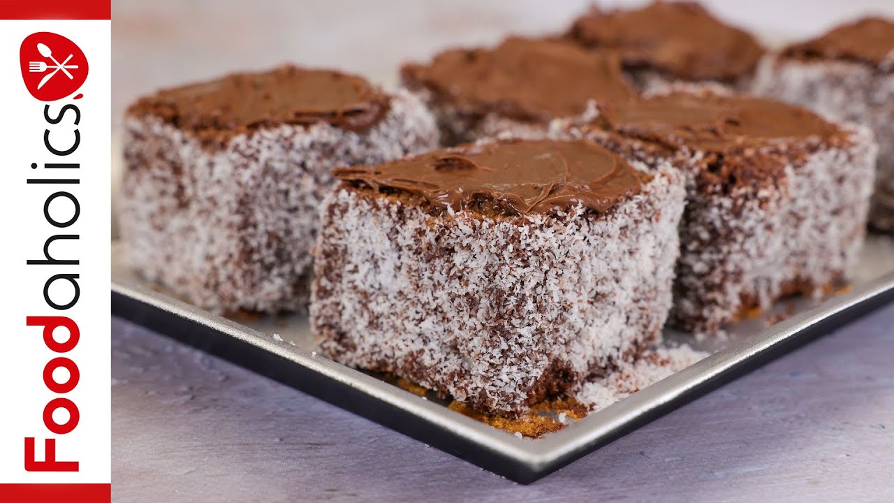 Νηστίσιμο χριστουγεννιάτικο γλυκό (vegan lamingtons) | Foodaholics