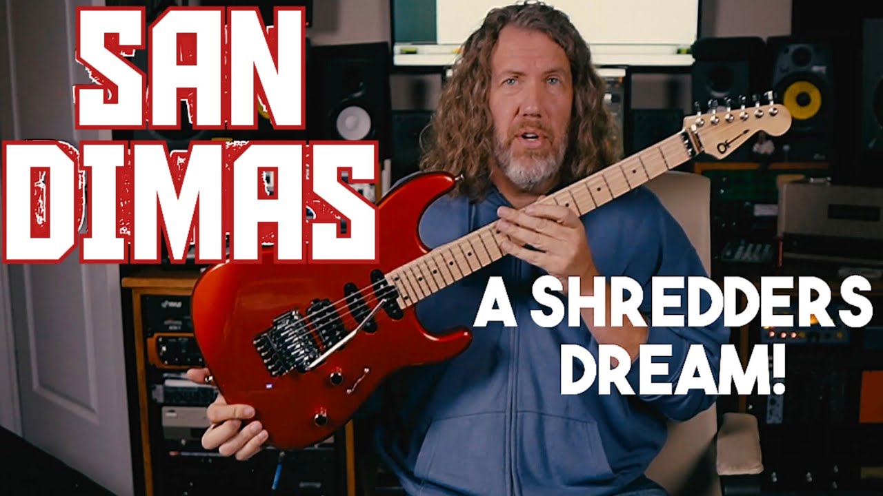Charvel MJ San Dimas HSS Electric Guitar - Metallic Red