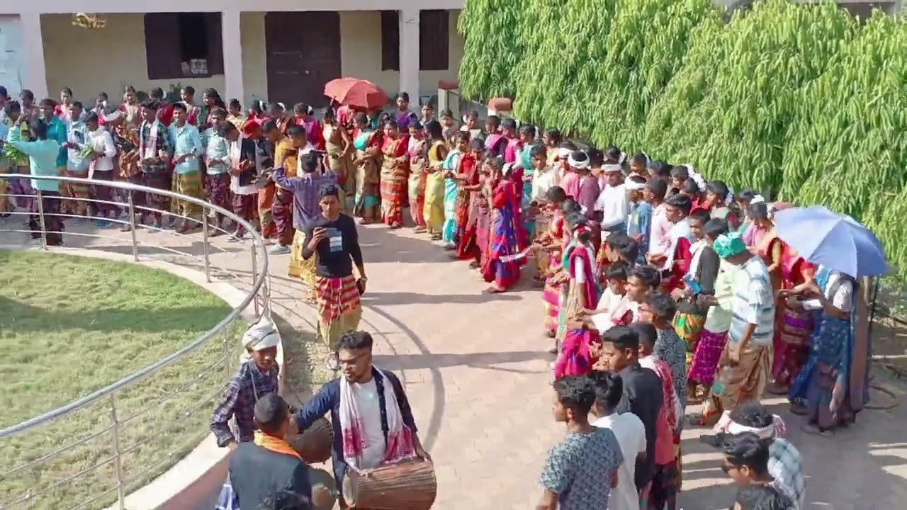 JK COLLEGE, PURULIA// 5 May Guru gamke Pandit Raghunath Murmu aa Janam maha manao //2024