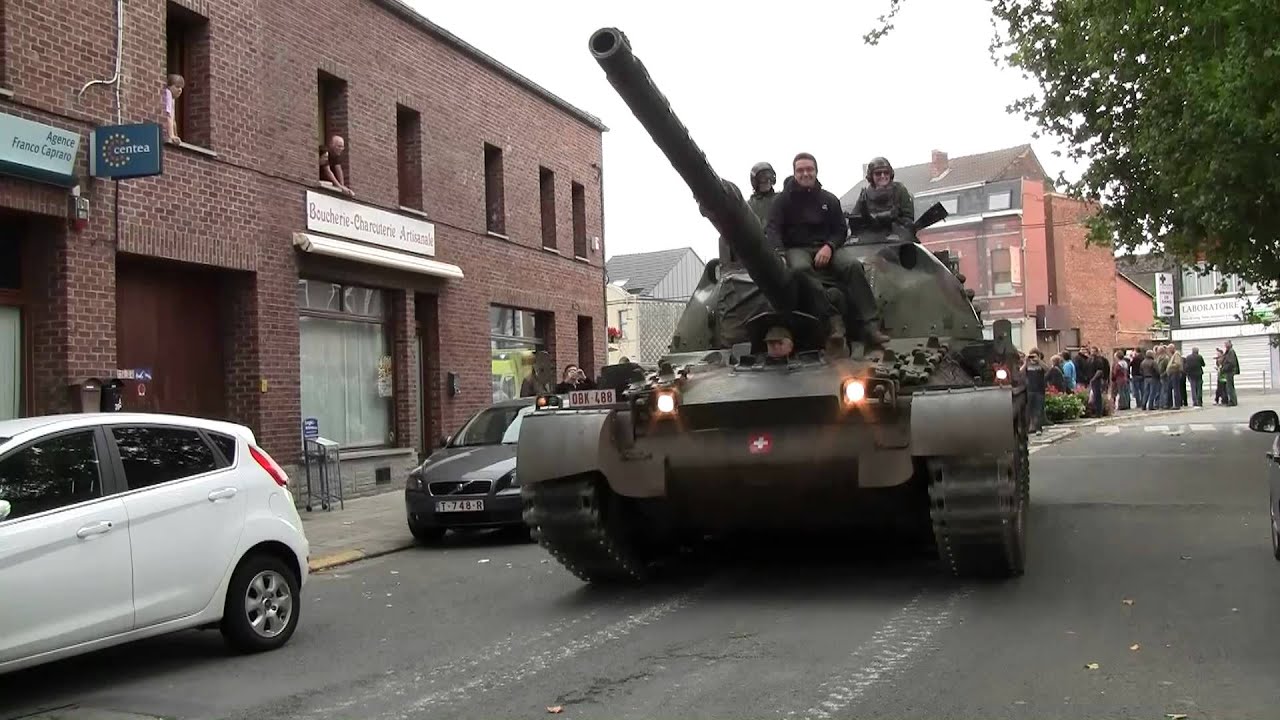 Tanks in Town 2011 - Place de Cuesmes