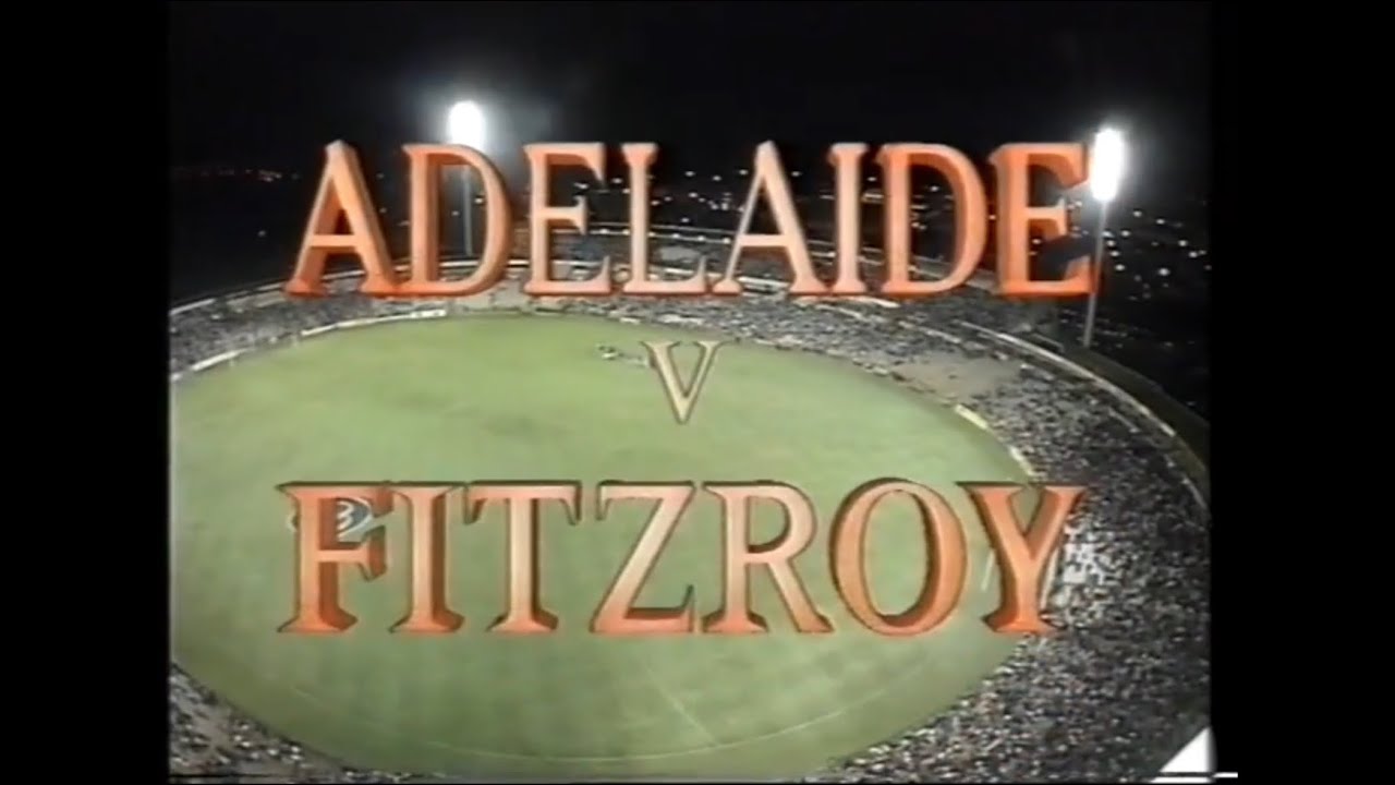 Channel Seven AFL Round 4 1993 Adelaide Crows vs Fitzroy