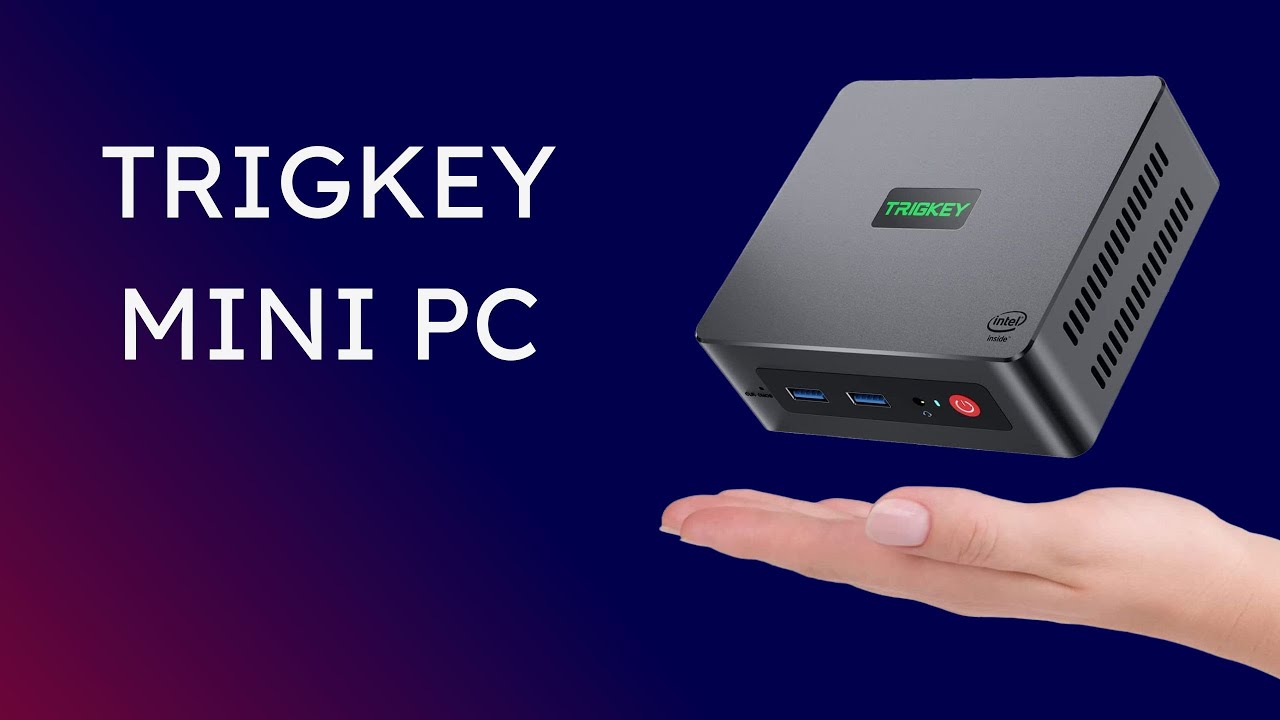 TRIGKEY Mini PC Computer Desktop PC Intel 11th Generation Processors N5095 Micro Computer