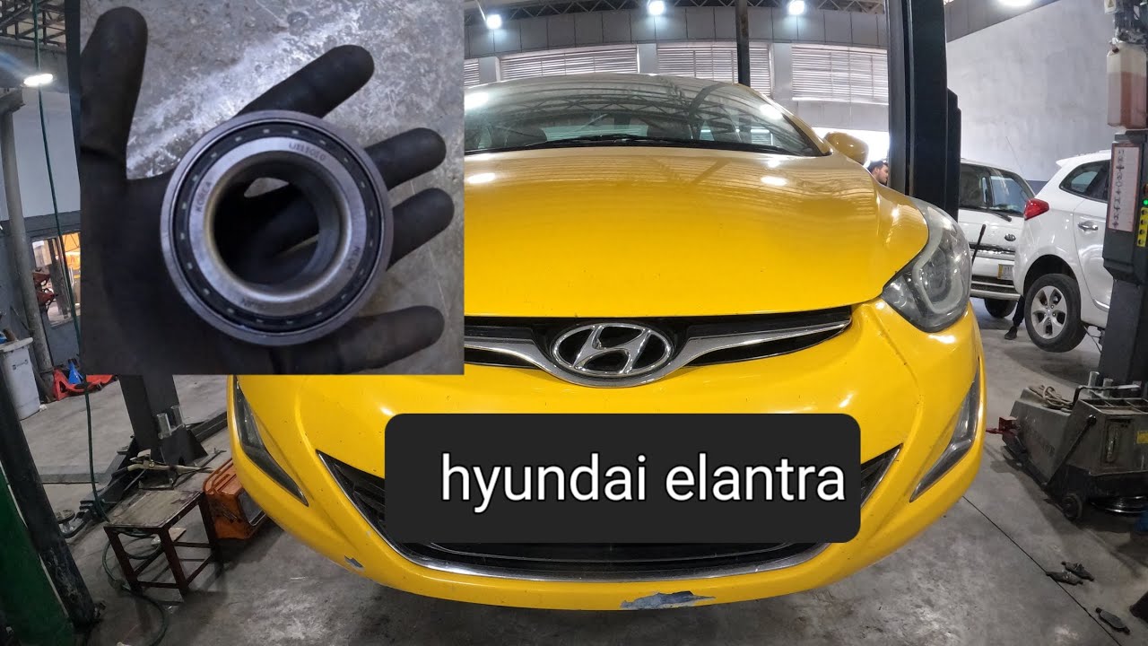 reemplazo de cojinete de rueda hyundai elantra 2011-2016